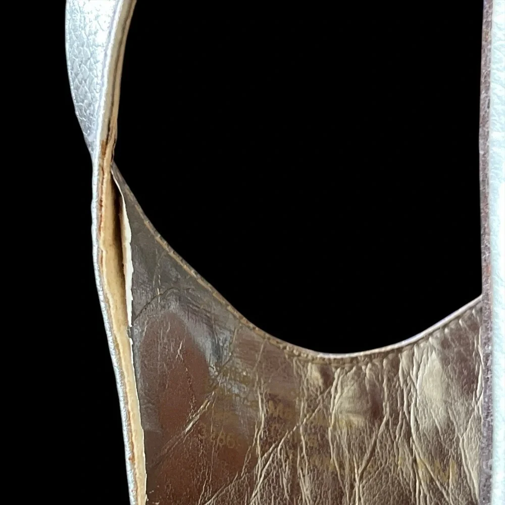 Fergie Pre-Loved Silver Sandals with Metallic Studded Embellishments